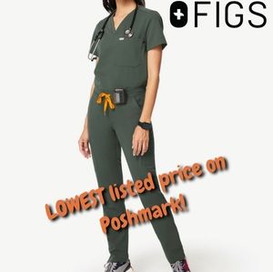 FIGS - MOSS Yola Skinny scrub pants